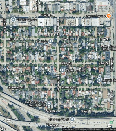 Luxury home in West Toluca Lake, Los Angeles real estate listing