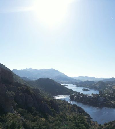 calabasas luxury homes for sale A scenic view of a lake surrounded by mountains